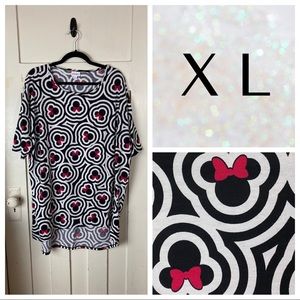 EUC LuLaRoe Disney Irma - Minnie Mouse